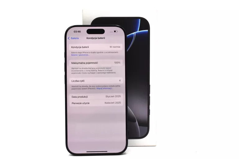 TELEFON IPHONE 16 PRO 128GB TITANUM BLACK
