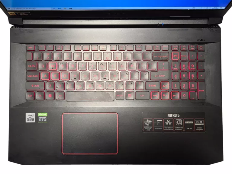LAPTOP ACER NITRO AN517-52 RTX 3050 I5-10300H 16/512 GB