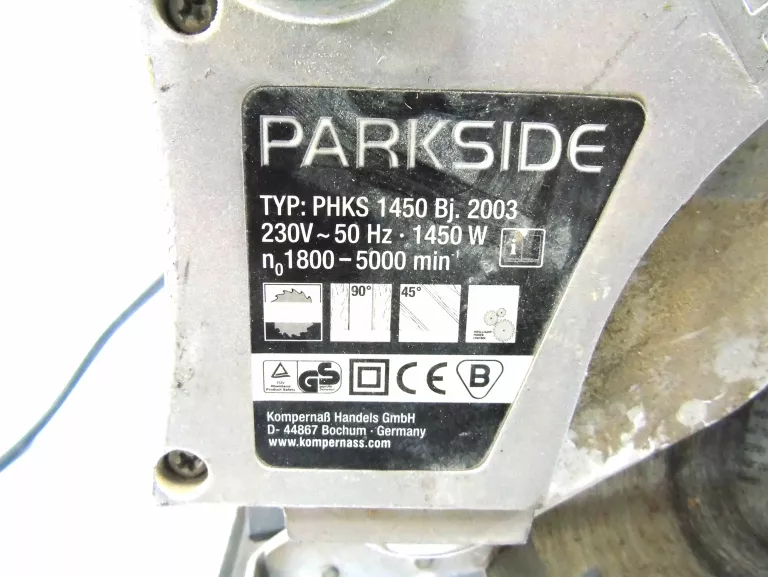 PIŁA TARCZOWA PARKSIDE PHKS 1450