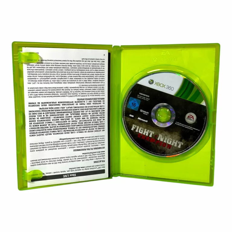 GRA NA XBOX 360 FIGHT NIGHT CHAMPION