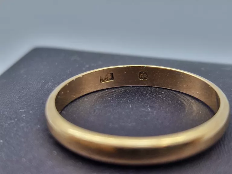 ZŁOTA OBRĄCZKA 3,17G PR.585 R.23
