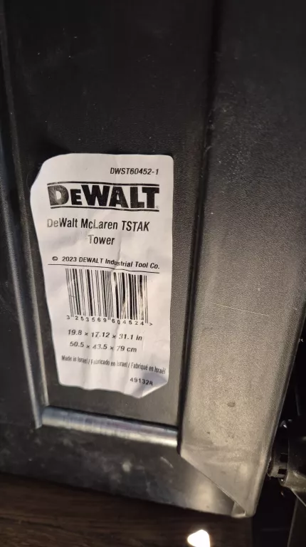 WÓZEK TRANSPORTOWY NA NARZEDZIA Z WALIZKAMI DEWALT