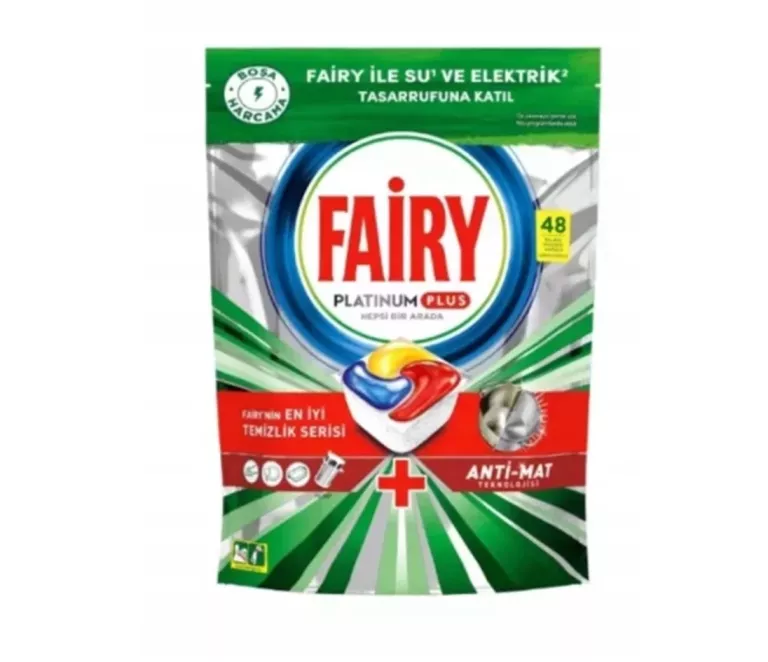 KAPSUŁKI DO ZMYWARKI FAIRY PLATINUM PLUS 48SZT 8700216236164