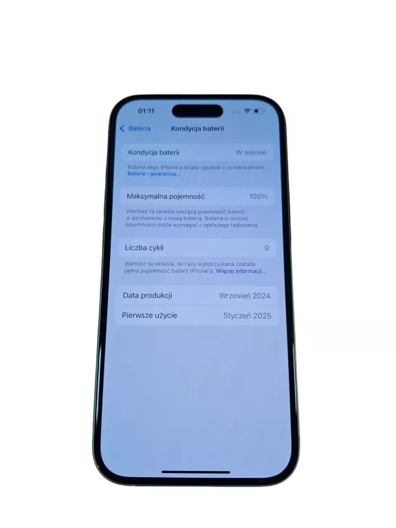TELEFON IPHONE 15 256 GB - 100% BAT.