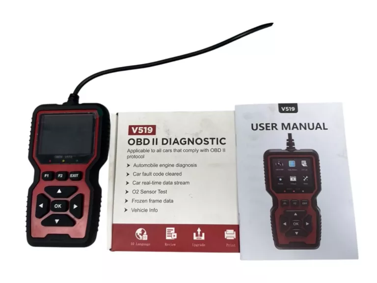INTERFEJS DIAGNOSTYCZNY DO SAMOCHODU V519 OBD2 DIAGNOSTIC