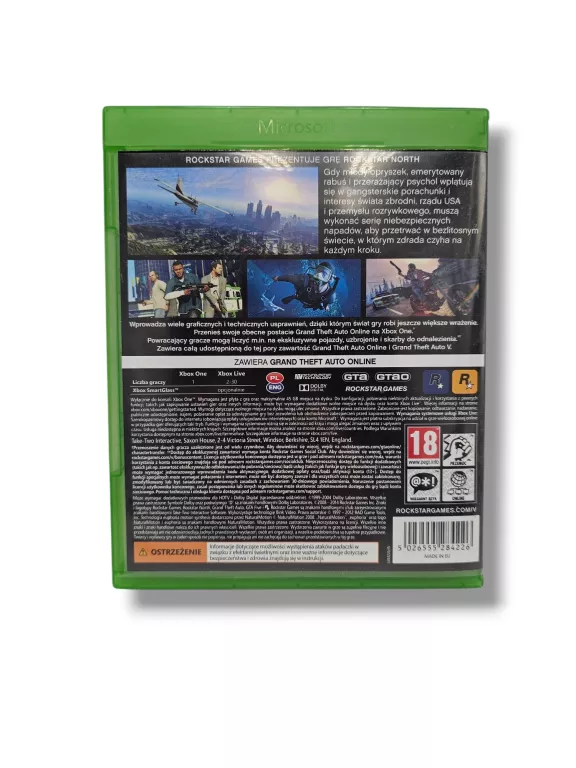 GRA NA XBOX ONE GTA V