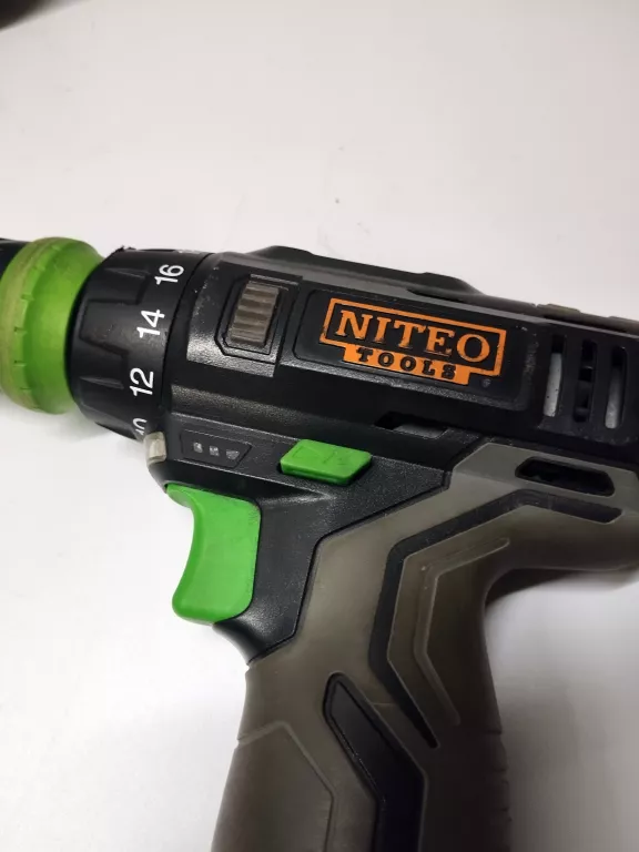 WIERTARKO-WKRĘTARKA AKUMULATOROWA NITEO TOOLS 12VCDRC0192-20