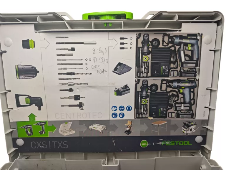 FESTOOL WIERTARKO-WKRĘTARKA CXS