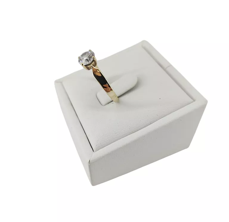PIĘKNY ZŁOTY PIERŚCIONEK 585 2,10G R: 20