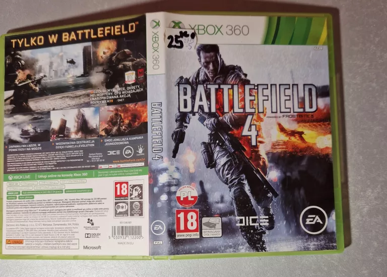 BATTLEFIELD 4 XBOX 360