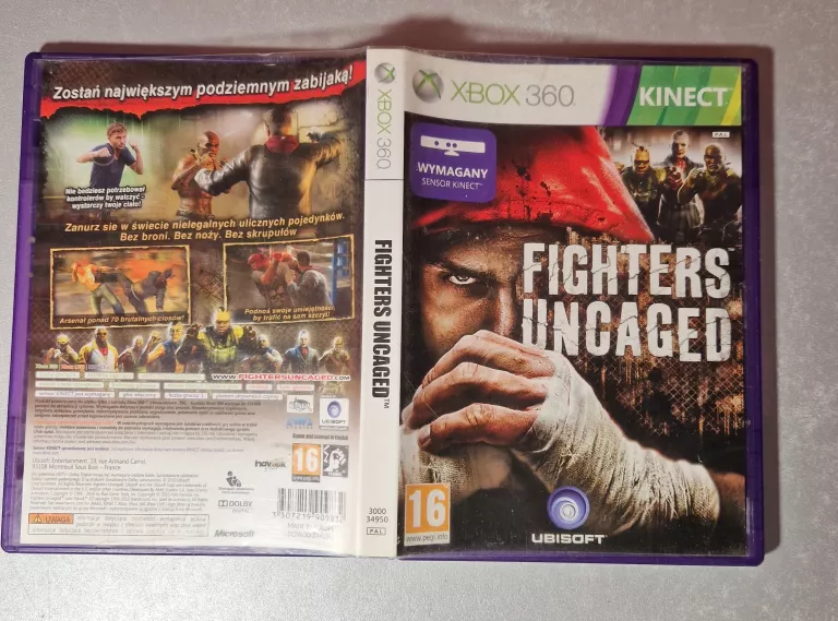 FIGHTERS UNCAGED XBOX 360