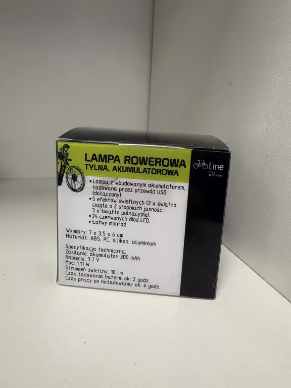 LAMPKA ROWEROWA SERCE