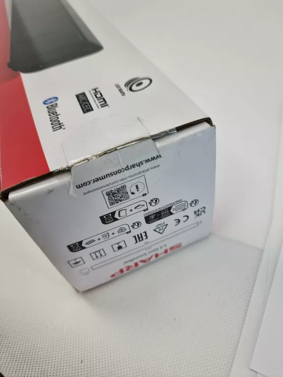 SOUNDBAR SHARP HT-SB140 2.0 150 W PŁASKI BLUETOOTH