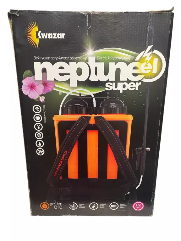 OPRYSKIWACZ ELEKTRYCZNY ZEUS 15L KWAZAR