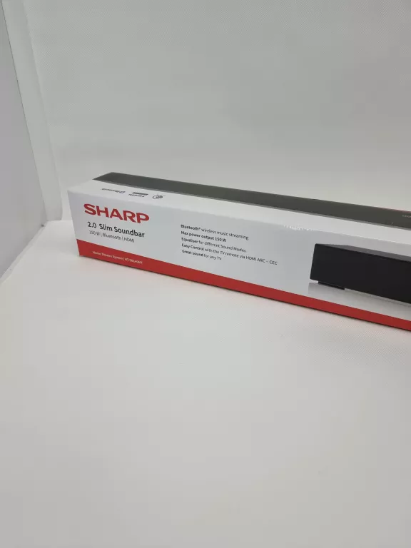 SOUNDBAR SHARP HT-SB140 2.0 150 W PŁASKI BLUETOOTH