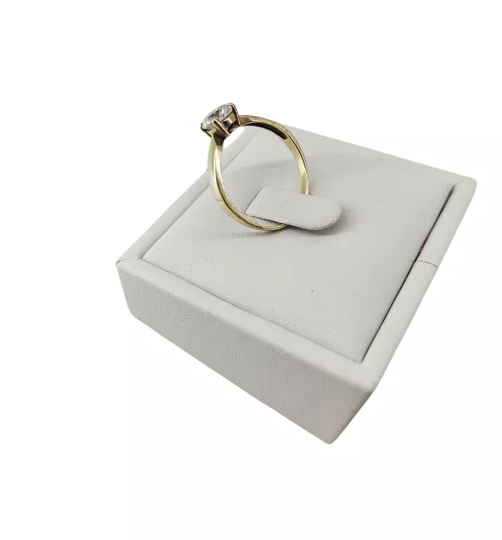 PIĘKNY ZŁOTY PIERŚCIONEK 585 2,10G R: 20