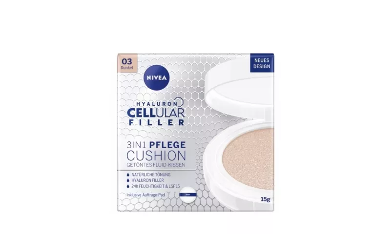 NIVEA, HYALURON CELLULAR FILLER, PODKŁAD DLA KOBIET, 03 DARK, 15ML