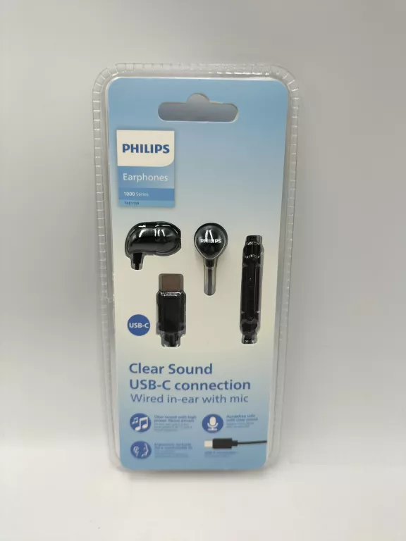 SŁUCHAWKI PHILIPS USB C