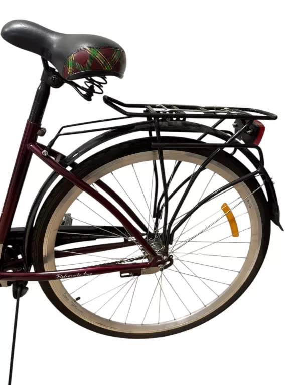 ROWER STORM HOLLAND BIKE AMSTERDAM 26 1S ŚLIWKA + KOSZ