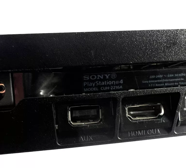 KONSOLA PS4 SLIM 500 GB CUH-2216A + OKABLOWANIE