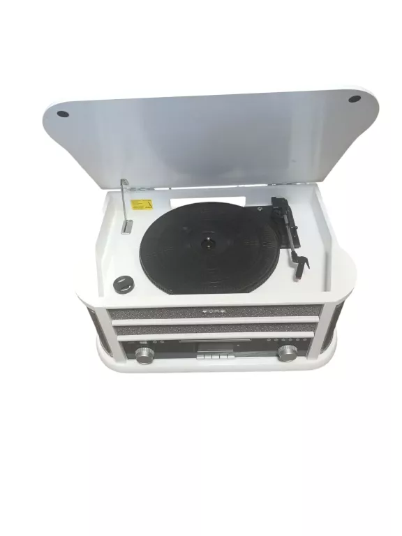 GRAMOFON AUNA BELLE EPOQUE 1908 DAB BIAŁY