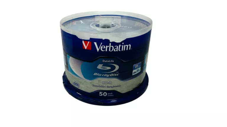ZESTAW PŁYT VERBATIM BLURAY 50SZT PLOMBA