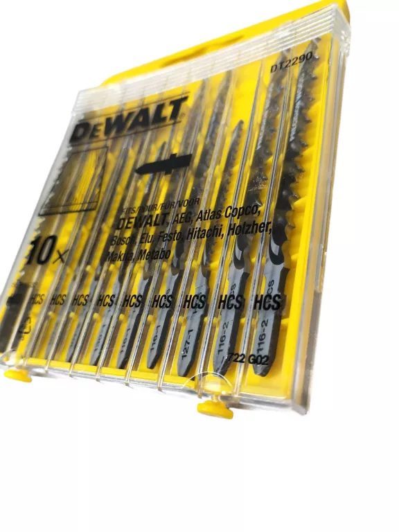 BRZESZCZOTY DO WYRZYNARKI DEWALT DT2290