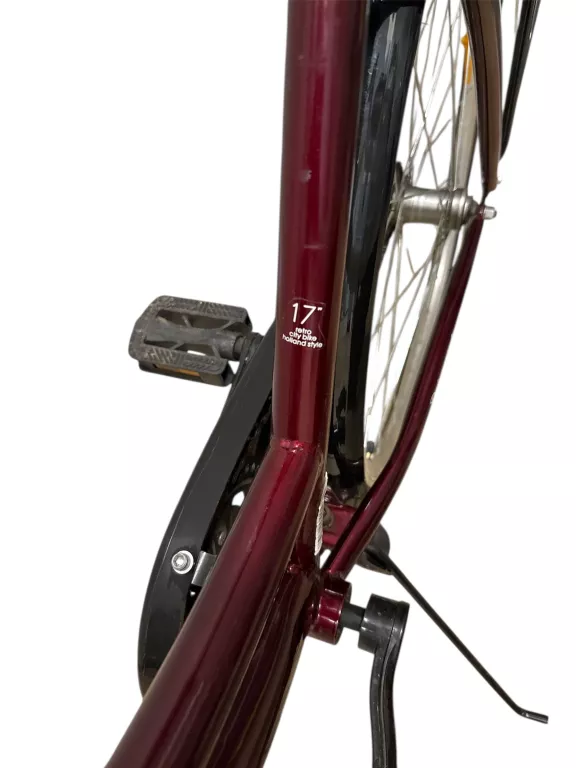ROWER STORM HOLLAND BIKE AMSTERDAM 26 1S ŚLIWKA + KOSZ