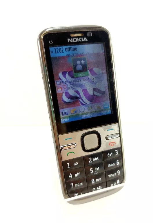 TELEFON KOMÓRKOWY NOKIA C5-00 128 MB / 512 MB 3G CZARNY