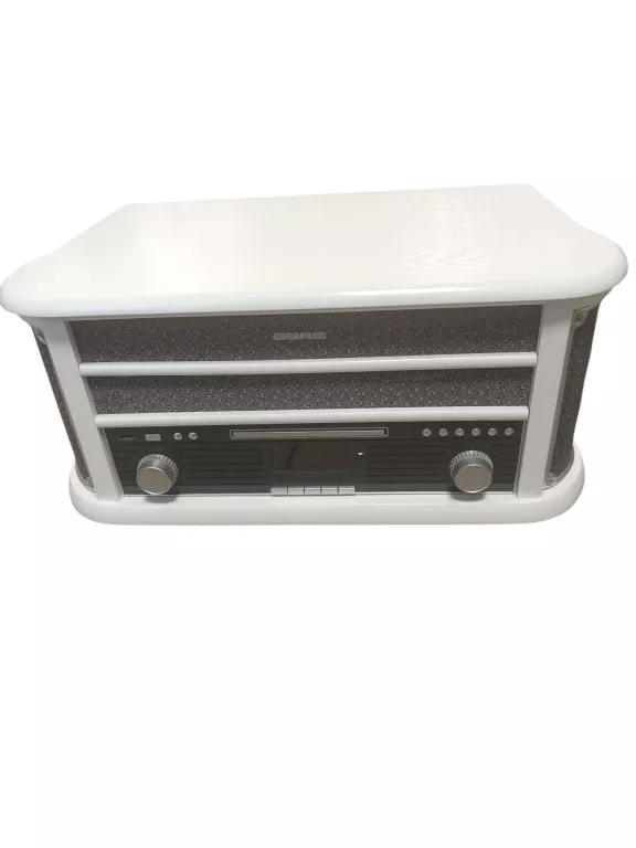 GRAMOFON AUNA BELLE EPOQUE 1908 DAB BIAŁY