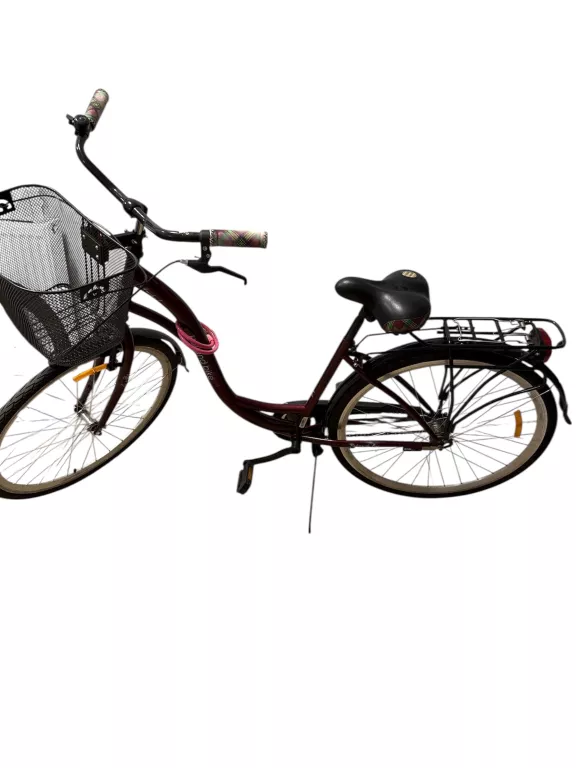 ROWER STORM HOLLAND BIKE AMSTERDAM 26 1S ŚLIWKA + KOSZ
