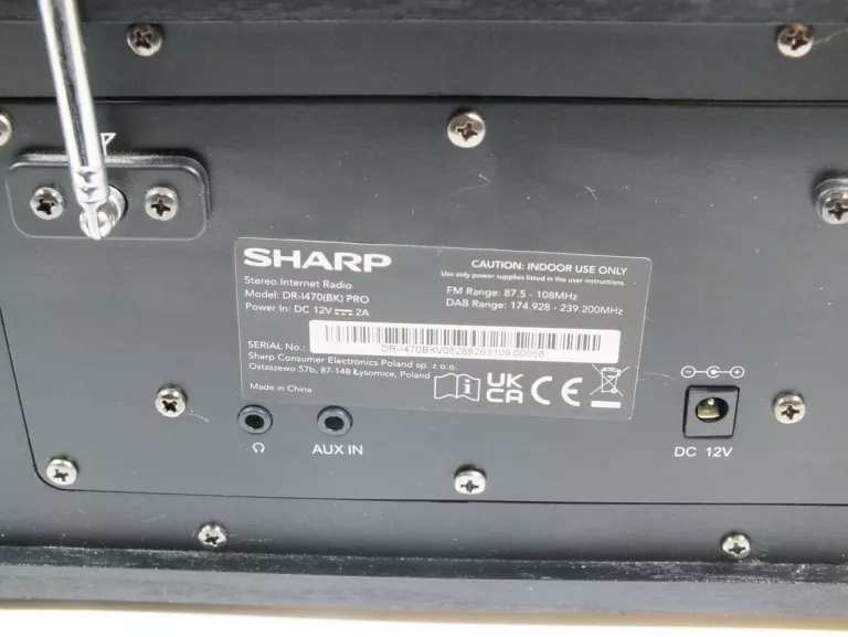 RADIO SHARP DR-1470 ŁAD PILOT