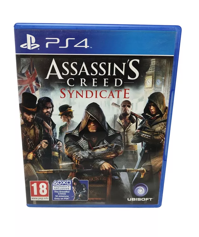 GRA NA PS4 ASSASSINS CREED SYNDICATE