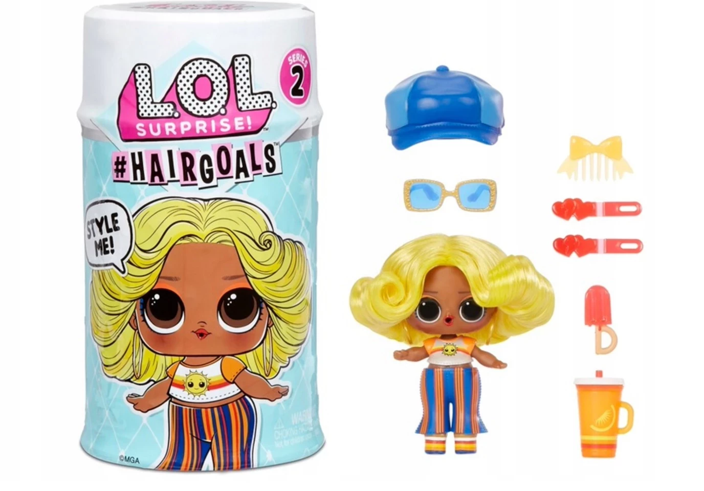 LOL SURPRISE HAIRGOALS LALECZKA Z WŁOSAMI NIESPODZIANKA 035051572657
