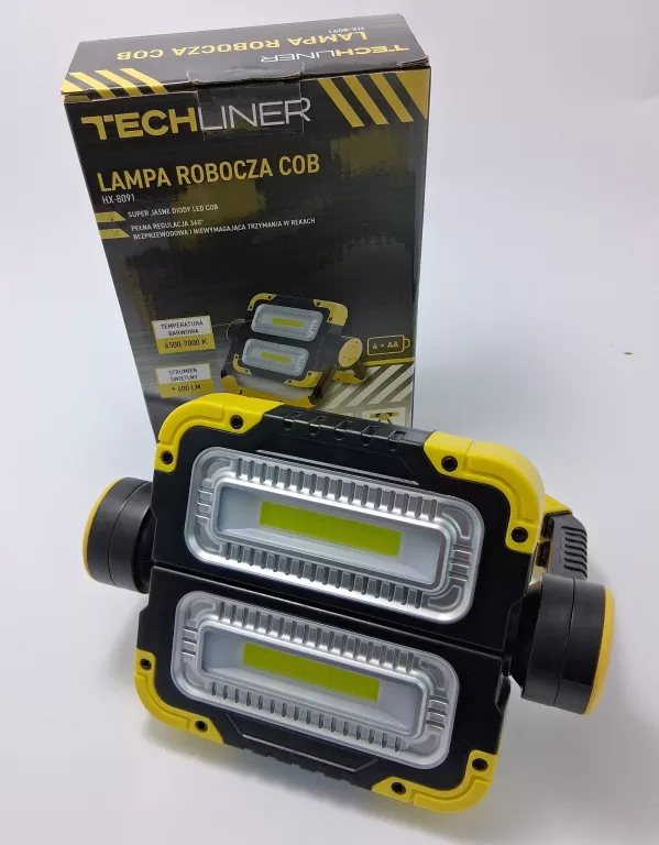 LAMPA ROBOCZA LED TECHLINER NA BATERIE