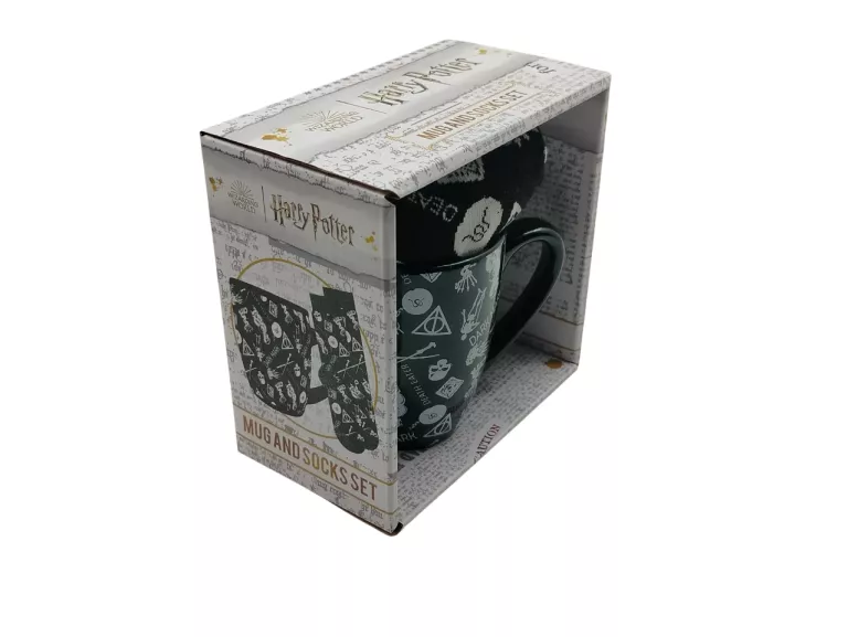 ZESTAW PREZENTOWY HARRY POTTER KUBEK 315 ML SKARPETKI MĘSKIE