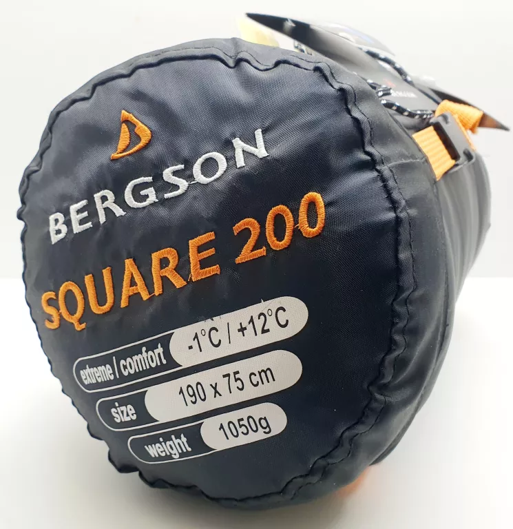 ŚPIWÓR BEZ ZAGŁÓWKA BERGSON SQUARE 200