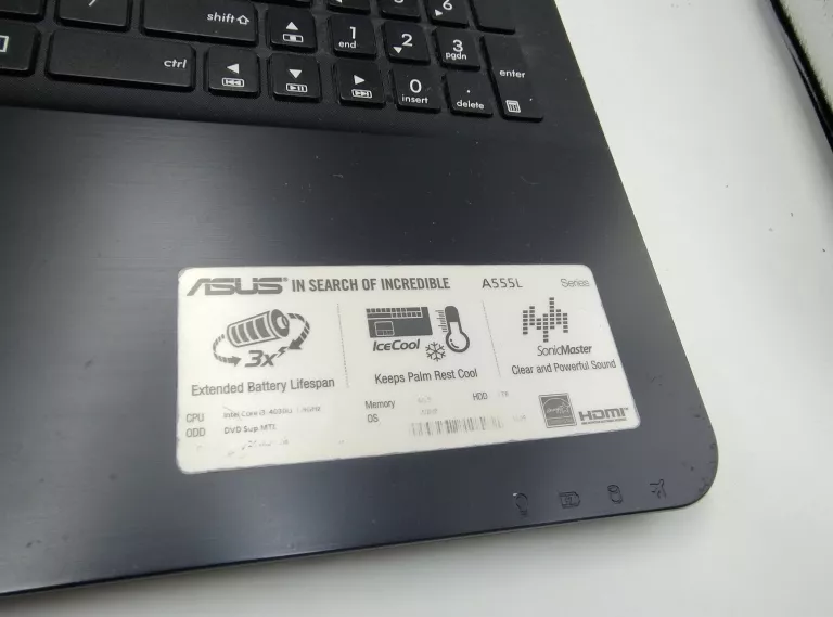 LAPTOP ASUS A555L