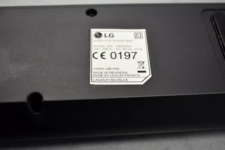 SOUNDBAR LG LAS-450H + SUBWOOFER