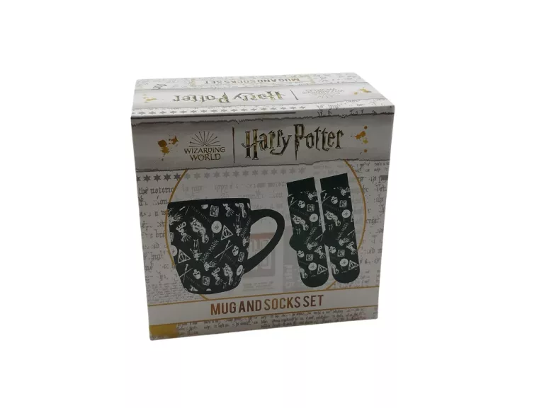 ZESTAW PREZENTOWY HARRY POTTER KUBEK 315 ML SKARPETKI MĘSKIE