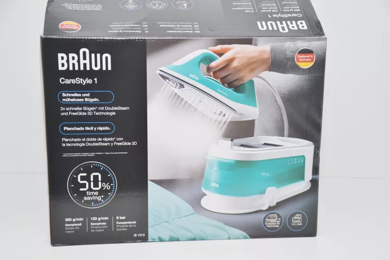 GENERATOR PARY BRAUN IS1013GR 2200W ŻELAZKO ZE STACJĄ PARY