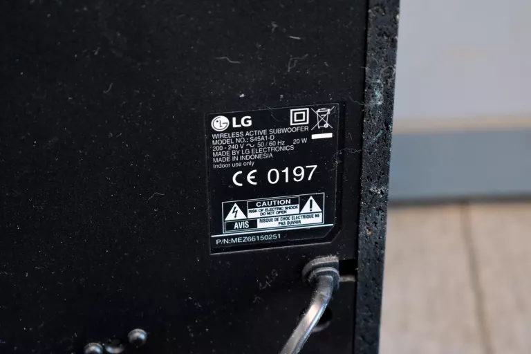 SOUNDBAR LG LAS-450H + SUBWOOFER