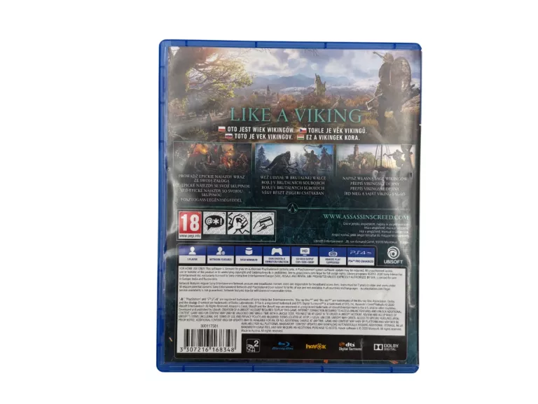 GRA ASSASSIN'S CREED: VALHALLA - PLAYSTATION 4 (PS4)