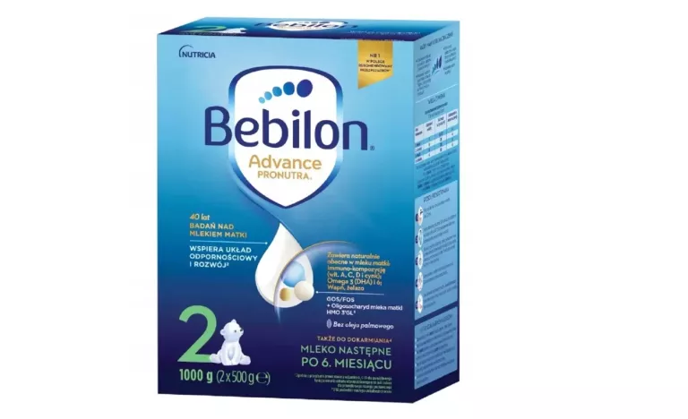 BEBILON 2 ADVANCE PRONUTRA MLEKO NASTĘPNE 1000 G