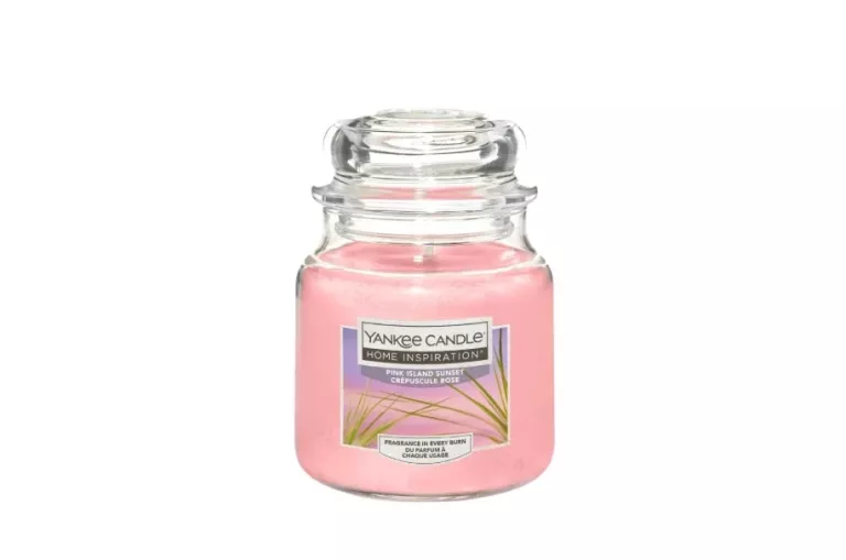ŚWIECA ZAPACHOWA PARAFINOWA PINK ISLAND SUNSET YANKEE CANDLE 104G