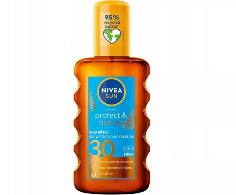 NIVEA SUN OLEJEK DO OPALANIA PROTECT & BRONZE OPALENIZNA SPF30 200ML