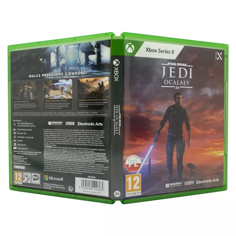 GRA XBOX SERIES X - STAR WARS JEDI - OCALAŁY [ POLSKA WERSJA - DUBBING ]