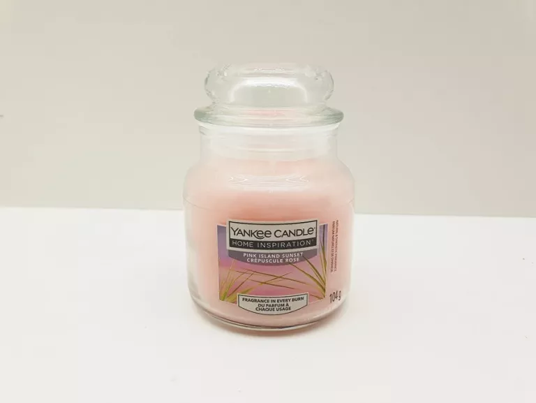 ŚWIECA ZAPACHOWA PARAFINOWA PINK ISLAND SUNSET YANKEE CANDLE 104G