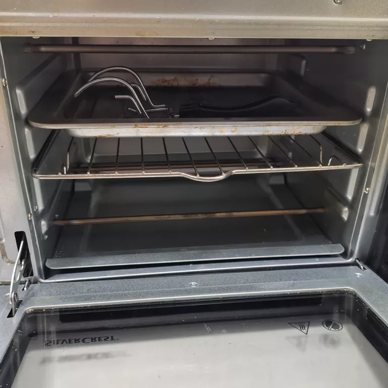 MINI PIEKARNIK ELEKTRYCZNY Z FUNKCJĄ GRILLA SILVERCREST SGB 1200 F1