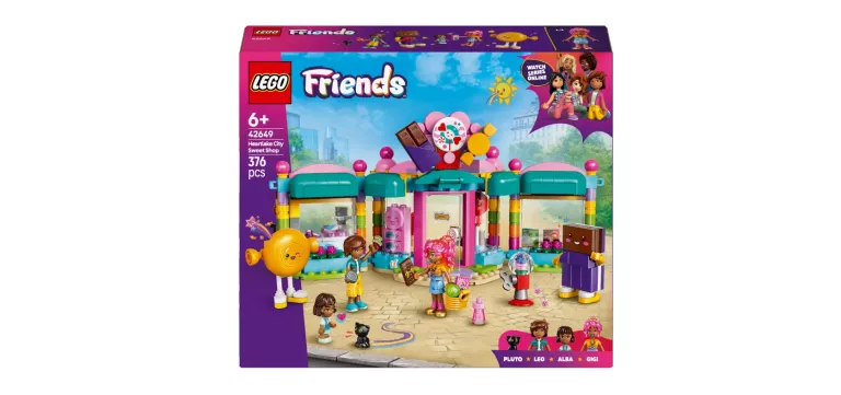 LEGO FRIENDS 42649 PRZYJACIELE 42649 HEARTLAKE CITY CANDY SHOP